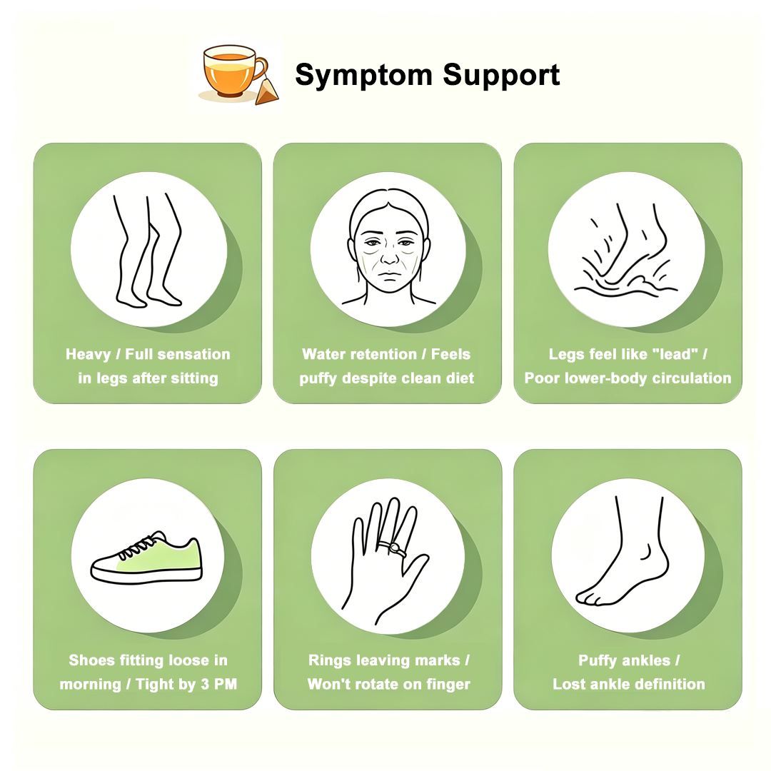 Lymphatic Drainage & Leg Relief Tea